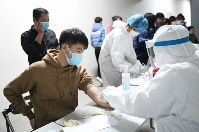 Tất cả người dân TP. Chí Linh (Hải Dương) sẽ được xét nghiệm Covid-19. Ảnh: TL