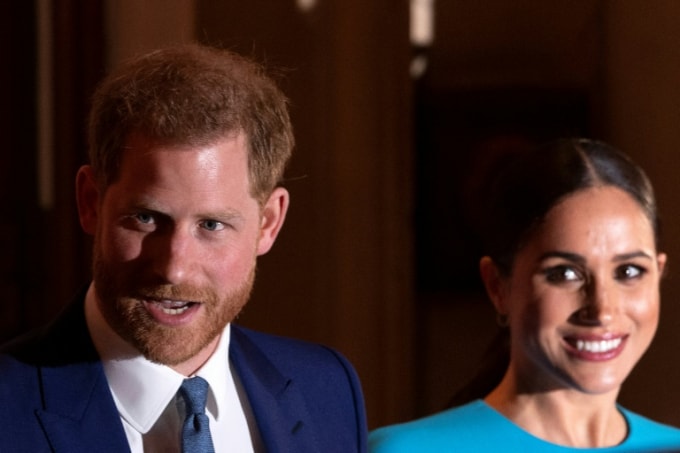 Năm ngoái, Harry và Meghan đã thành lập một tổ chức phi lợi nhuận Archewell, sau khi từ bỏ thương hiệu 'Hoàng gia Sussex' của họ. Ảnh: AFP