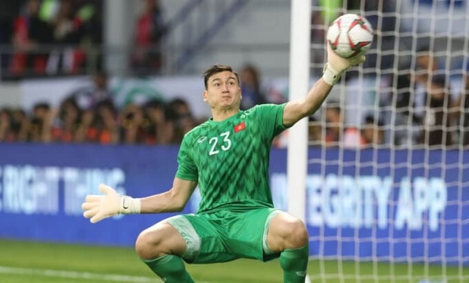 Thủ thành Đặng Văn Lâm là tân binh được kỳ vọng của Cerezo Osaka. Ảnh: internet