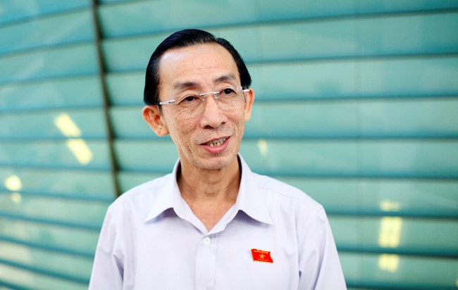 PGS.TS Trần Hoàng Ngân, Viện trưởng Viện Nghiên cứu phát triển TPHCM (ảnh: Hà Giang)