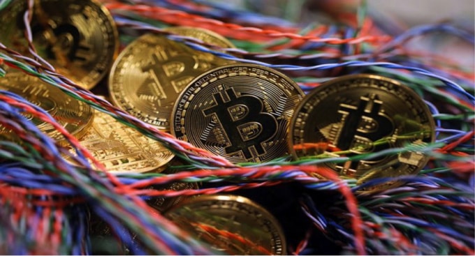 Giá Bitcoin đã tăng phi mã trong vòng 12 tháng qua. Ảnh: Bloomberg