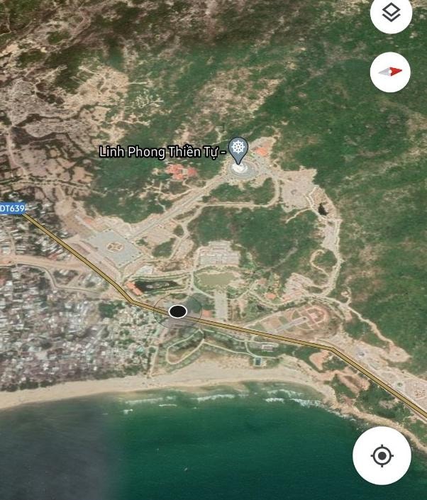 Vị trí Linh Phong Thiền Tự.