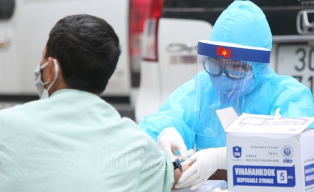 Đắk Nông tiến hành xét nghiệm Covid-19, theo dõi sức khỏe người về từ vùng dịch Cẩm Giàng. Ảnh: TL