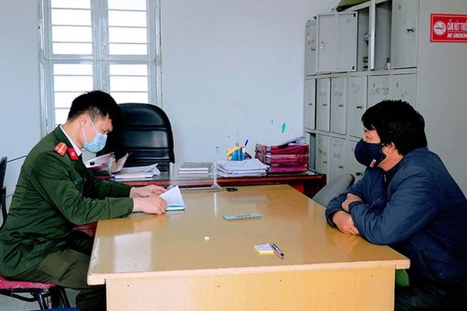 Hải Dương xử phạt một kỹ sư 15 triệu đồng do không khai báo y tế. Ảnh: TL