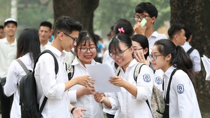 Hà Nội: Chỉ có 62% học sinh lớp 9 được tuyển vào lớp 10 công lập (ảnh nguồn internet).