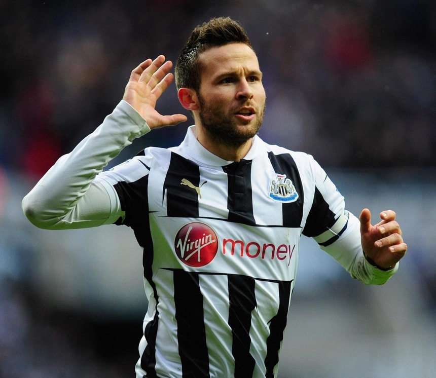 Cabaye ghi dấu ấn lớn với thời gian khoác áo Newcastle. Ảnh: Getty.