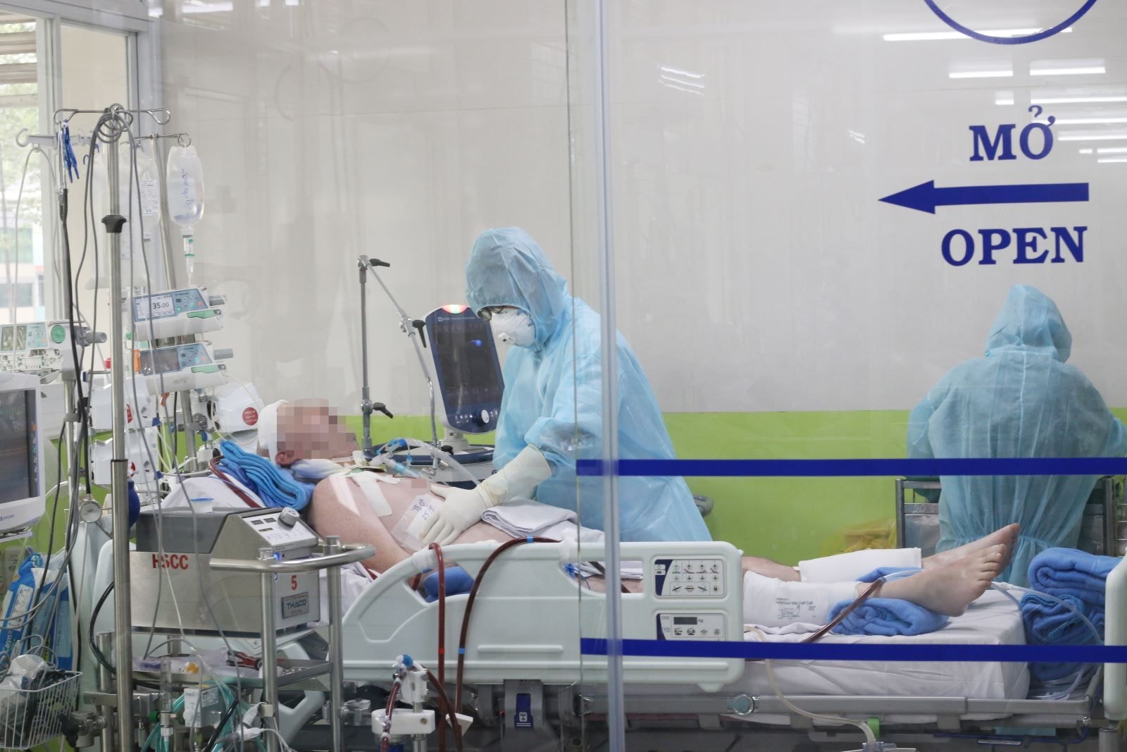 Bệnh nhân 1.536 có diễn biến bệnh nặng hơn bệnh nhân 91. Ảnh: TL