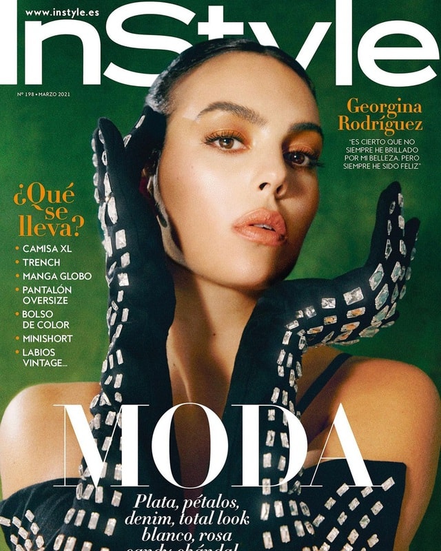 Georgina Rodriguez vừa nhận lời phỏng vấn cùng tờ InStyle. Ảnh: internet