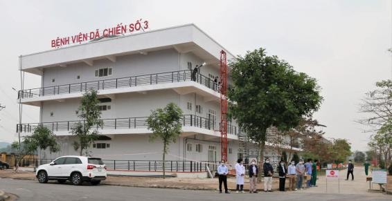 Bệnh viện Dã chiến số 3 sẽ là nơi thu dung và điều trị các ca bệnh COVID -19 nhẹ (ảnh TL).