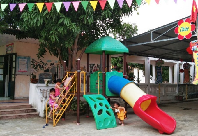 Toàn trườngluôn chú trọng phát triển quy mô, nâng cao chất lượng giáo dục.