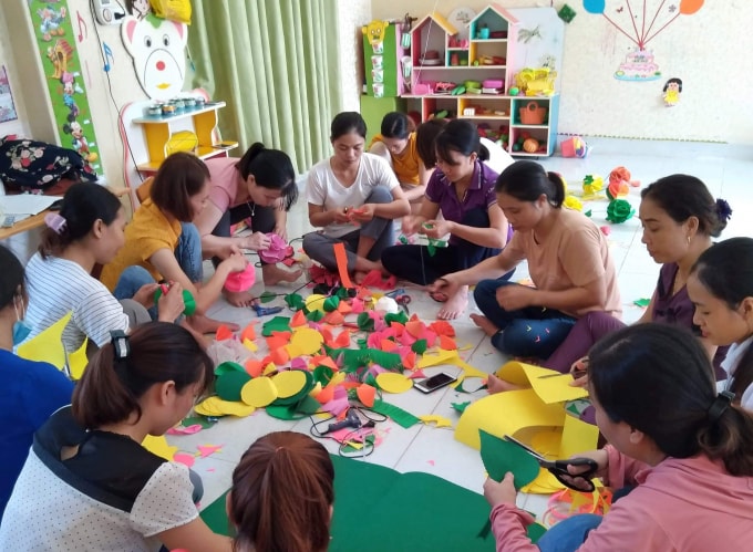 Giáo viên chủ động đầu tư, thiết kế các hoạt động phù hợp cho học sinh.