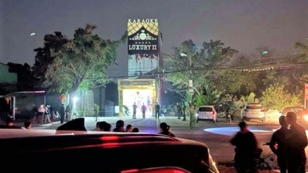 Vụ án xảy ra tại quán karaoke Luxury II, xã Hòa Sơn, huyện Lương Sơn, tỉnh Hòa Bình