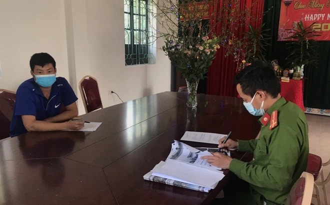 Nguyễn Đình S. bị Cơ quan Công an xử phạt 5 triệu đồng.