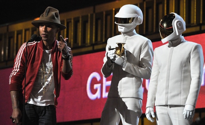 Daft Punk từng thắng lớn tại giải thưởng Grammy 2014 với bốn kèn vàng.