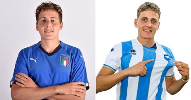 Arlotti từng khoác áo U17 Italy. Ảnh: internet