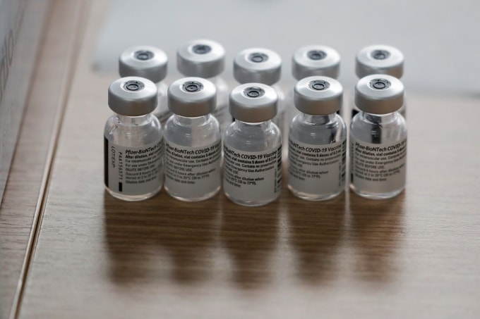 Vắc xin Covid-19. Ảnh: GI