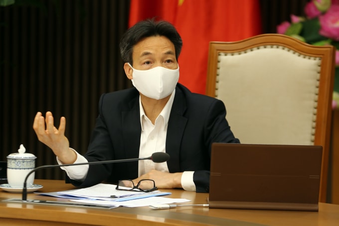 Phó Thủ tướng Vũ Đức Đam phát biểu chỉ đạo cuộc họp.