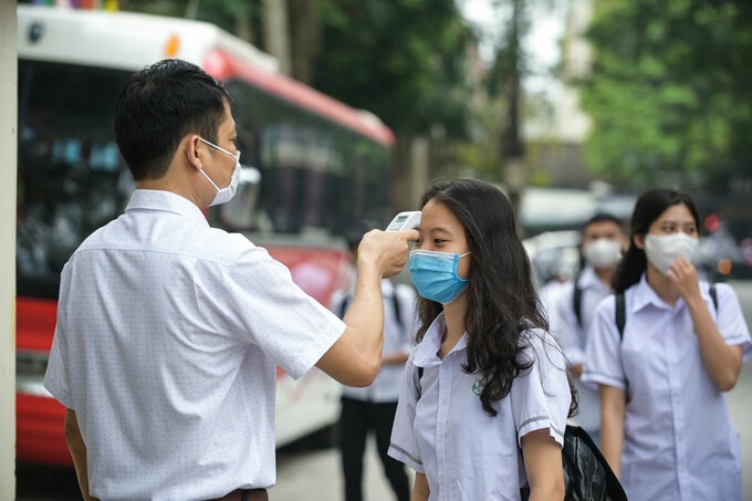 Phó Giám đốc Sở Y tế Hà Nội Hoàng Đức Hạnh - Phó trưởng Ban chỉ đạo cho biết, học sinh ở Hà Nội có thể quay lại trường từ tuần sau. Ảnh minh họa