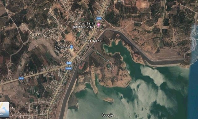 Vị trí dự án Khu đô thị Đại Ninh