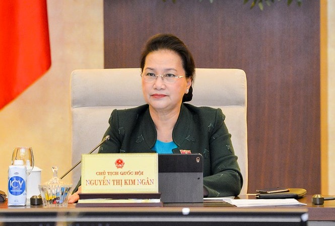 Chủ tịch Quốc hội Nguyễn Thị Kim Ngân.