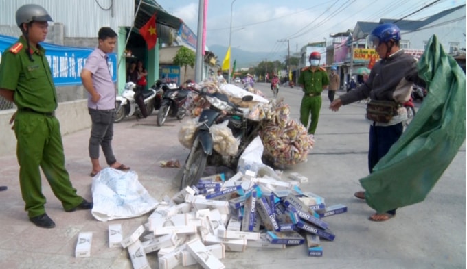 Tang vật thu giữ