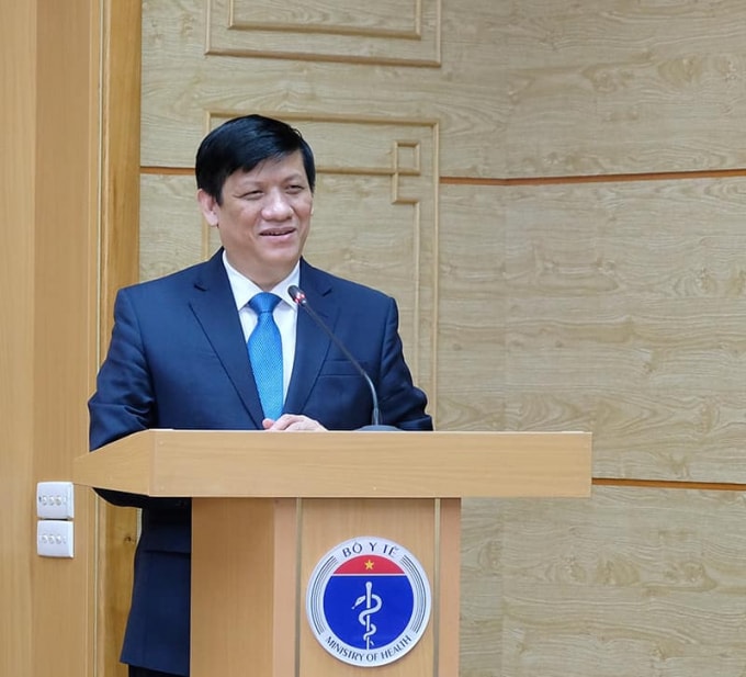 Bộ trưởng Bộ Y tế Nguyễn Thanh Long (ảnh TL).