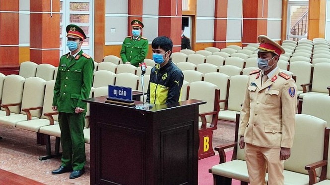Bị cáo Vũ Văn Tập tại tòa. Ảnh: tienphong.vn