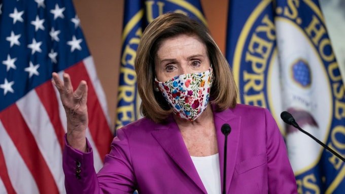 Chủ tịch Hạ viện Mỹ Nancy Pelosi - Ảnh: Reuters