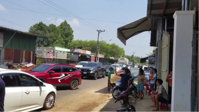 Sốt đất tại Hớn Quản. (Ảnh: T/H)