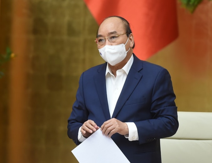 Thủ tướng Chính phủ Nguyễn Xuân Phúc.