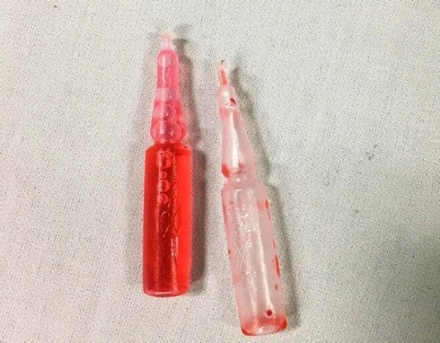 Loại thuốc diệt chuột 2 cháu bé đã uống. (Ảnh: BVCC)