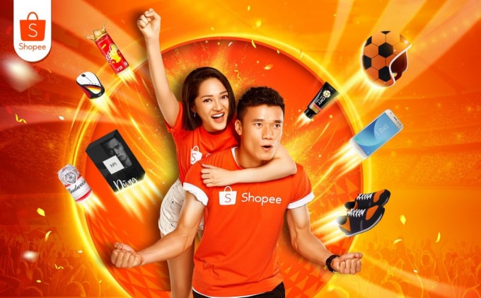 Nền tảng thương mại điện tử Shopee tại Việt Nam. Nguồn: TL