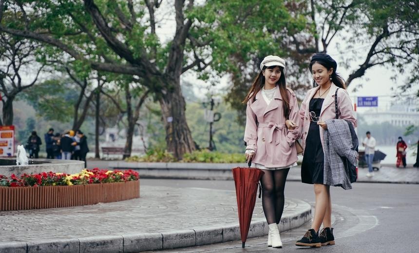 Không khí lạnh tràn về Bắc Bộ gây mưa, nhiệt độ giảm. Ảnh: TL