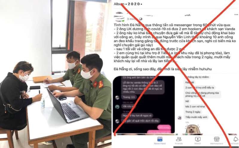 Tính từ ngày 27/1 đến 26/2, Công an tỉnh Hải Dương phát hiện 121 người đăng tin sai lệch về dịch Covid-19 lên mạng xã hội, xúc phạm danh dự, uy tín của chính quyền và nhân dân sở tại liên quan đến phòng, chống dịch. Ảnh: TL