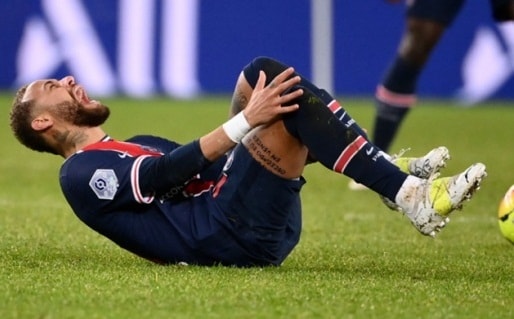 Tiền đạo Neymar vẫn đang trong quá trình điều trị chấn thương. Ảnh: internet
