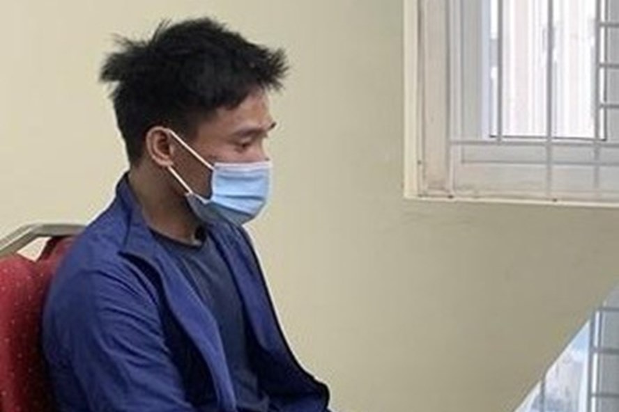 Đối tượng trộm xe ôtô liên tỉnh Nguyễn Văn Phúc bị bắt giữ. Ảnh: laodong.vn