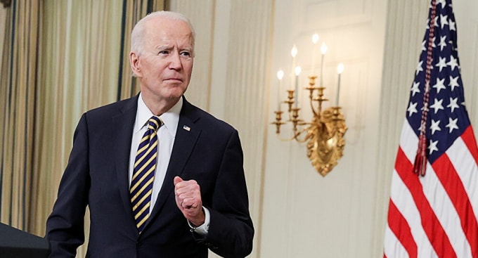 Tổng thống Joe Biden cảnh báo Iran sau cuộc không kích vào Syria - Ảnh: Reuters