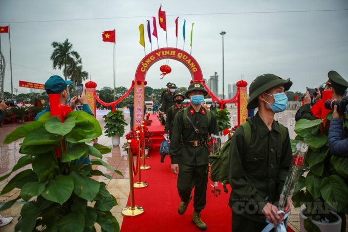 Điểm nổi bật trong công tác tuyển quân năm 2021 đó là công tác chính sách hậu phương quân đội được đặc biệt quan tâm, nhằm động viên tinh thần công dân lên đường nhập ngũ.