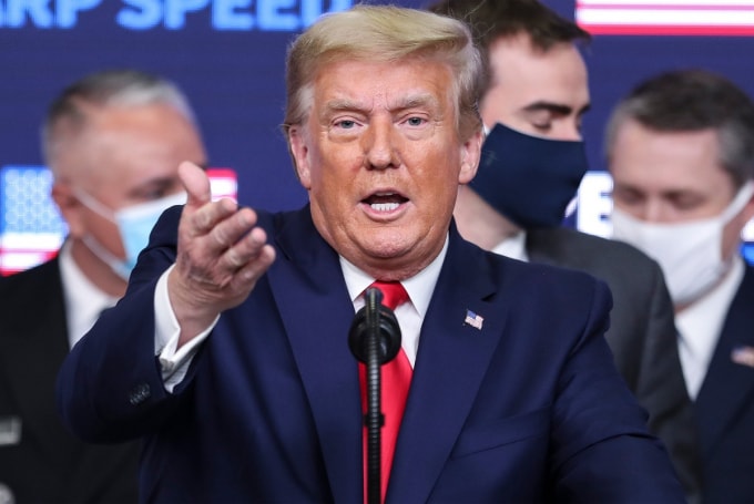Cựu Tổng thống Mỹ Donald Trump sẽ trở lại chính trường Mỹ trong bài phát biểu tại Diễn đàn Bảo thủ vào ngày Chủ nhật (28/2) - Ảnh: Reuters