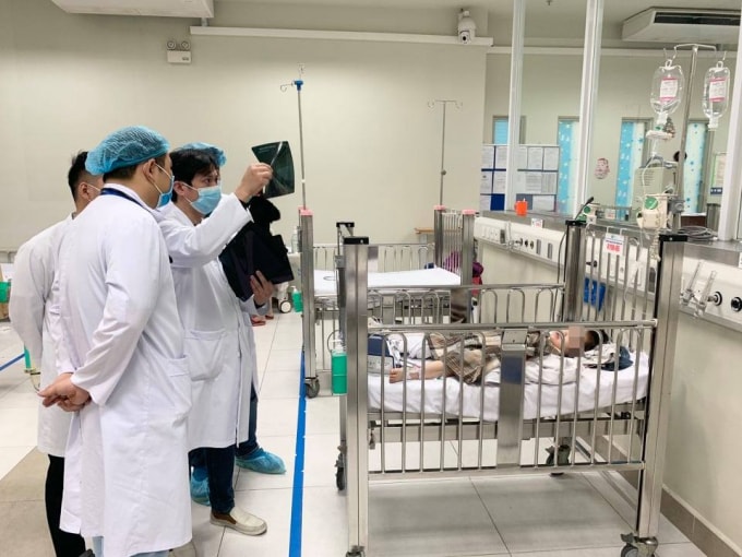 Hiện tại các bác sĩ đang chờ đợi kết chụp Ms CT để hội chẩn liên chuyên khoa (ảnh TL).