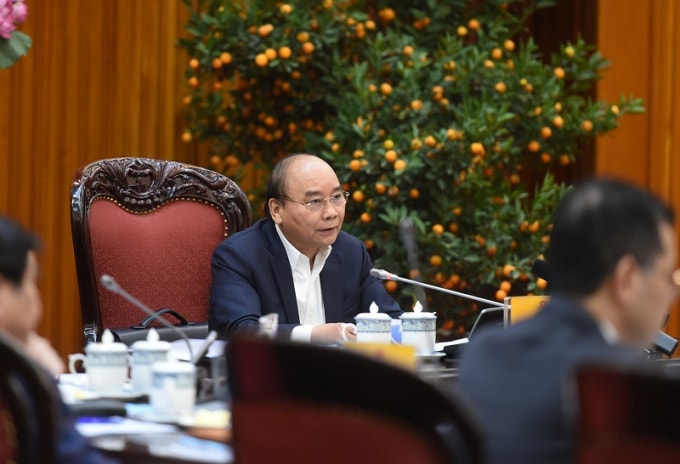 Thủ tướng Nguyễn Xuân Phúc đã chủ trì cuộc họp.