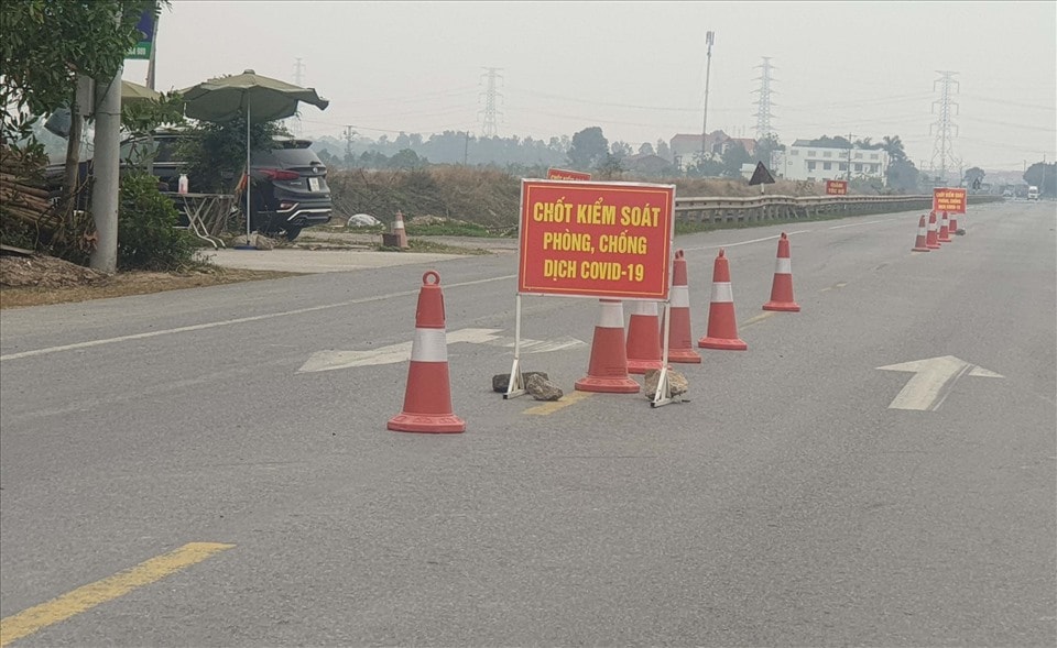 Chính thức dừng hoạt động 3 chốt liên ngành cấp tỉnh kiểm soát dịch Covid-19 trên địa bàn tỉnh Bắc Ninh. Ảnh: laodong.vn