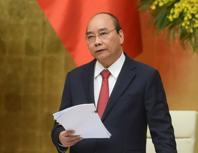 Thủ tướng: Không có tư tưởng cầm chừng, ỷ lại, chờ đợi lúc ‘giao thời’. Ảnh VGP