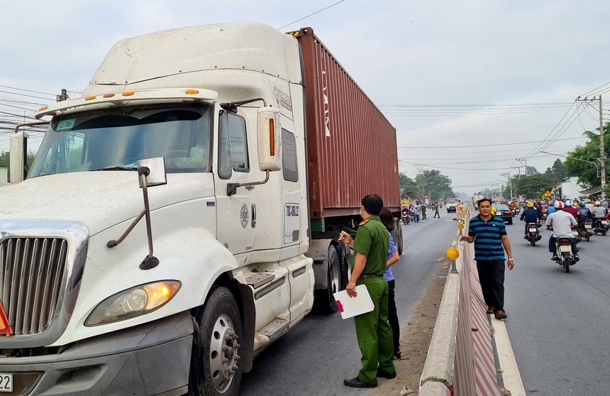 Hiện trường vụ tai nạn. Ảnh: Zingnews.vn