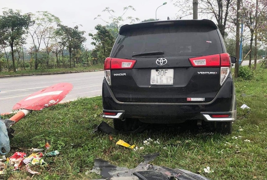 Hiện trường vụ tai nạn. Ảnh: Zingnews.vn