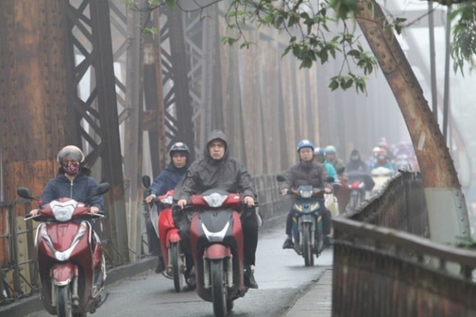 Bắc Bộ đêm và sáng sớm trời rét (Ảnh: baoquocte)