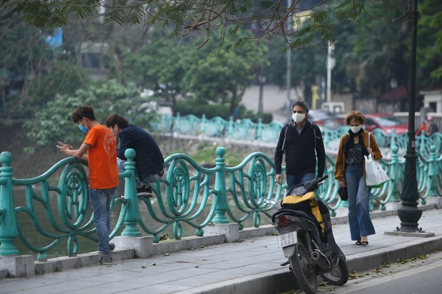 Khu vực Hồ Tây. Ảnh: TTXVN.