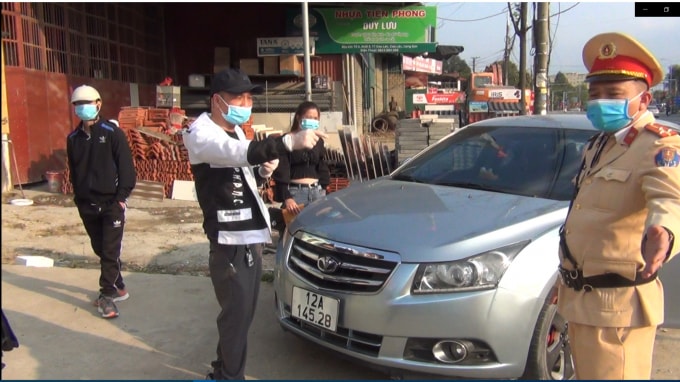 tài xế bị phạt 40 triệu