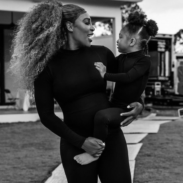Con gái của tay vợt nữ Serena Williams có rất nhiều điểm giống mẹ. Ảnh: internet