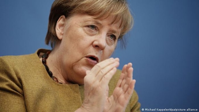 Thủ tướng Đức Angela Merkel. Ảnh: DW